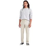 Dockers Men's Smart 360 Flex Chino Slim Casual Pants, Sahara Khaki, 30W / 32L