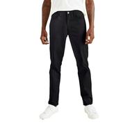 Dockers Men's Straight Fit Jean Cut All Seasons Tech Pants (Standard und Big & Tall) Casual, Black, 36W / 32L