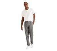 Dockers Men's Straight Fit Jean Cut All Seasons Tech Pants (Standard und Big & Tall) Casual, Burma Grey, 36W / 32L
