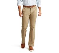 Dockers Men's Straight Fit Signature 2.0 Pants-Creaseless, New British Khaki, 32W x 32L