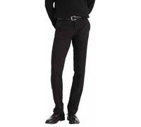 DOCKERS Men's Straight Fit Signature Lux Cotton Stretch Khaki Pant, Black, 34W / 34L