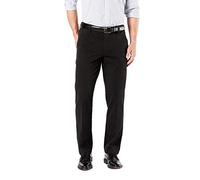 Dockers Men's Straight Fit Workday Khaki Smart 360 Flex Pants (Regular and Big & Tall) Casual, Black, 34W x 29L