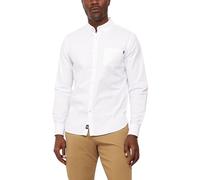 Dockers Men's Stretch Oxford Shirt, Paper White, XS