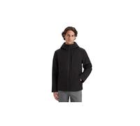 Dockers Men's Stretch Softshell Modern Hoodie Outerwear, Black, S, Black, S