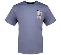 Dockers Men's Tees Graphic Tee, Varsity Emblem Folkstone Gray, XL