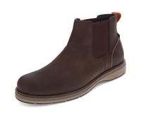 DOCKERS Men's Tureen Chelsea Boot, Dark Brown, 8.5