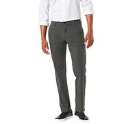 DOCKERS Straight Fit Ultimate Chino with Smart 360 Flex (Regular and Big & Tall), Steelhead, 30W / 30L