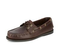 Dockers Mens Vargas Leather Casual Classic Boat Shoe, Raisin, 9 Wide