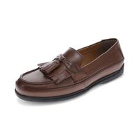 DOCKERS Teen-Boy's Sinclair Loafer, Antique Brown, 10.5 Wide