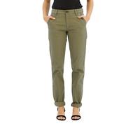 Dockers Weekend Regular Slim Ankle Fit Chino Pants Green 32 / L Women
