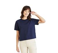 Dockers Crew Short Sleeve T-shirt Blue S Woman