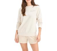 Dockers Women's Crewneck Sweatshirt, Crema de Mantequilla, M