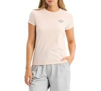 Dockers Women's Graphic Tee, Peach Blush (Navy Blazer), M