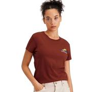 Dockers Women's Graphic TEE Tops, Norcal Landscape Graphic tee Picante (Multi), M