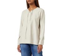 Docker's Women's Regular Fit Blouse T-Shirt, Nautical Sahara Khaki (Navy Blazer), S