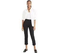 DOCKERS Women's Weekend Chino Slim Pants, BEAUTIFUL BLACK, 28W Regular