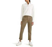 Dockers Women's Weekend Chino Slim Pants, Harvest Gold, 27 W