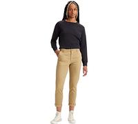 DOCKERS Women's Weekend Chino Slim Pants, HARVEST GOLD, 28W Long