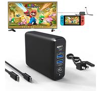 Docking Station Compatible with Steam Deck,7 in 1 USB C Hub Universal Multiport Adapter with 65W Charger ,4k*30HZ/1080P*60HZ HDMI, Dual USB 3.0, TF SD Reader, for Laptop, Tablet, Switch, Phone