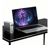 Docking Station for Msi Raider Katana Titan Stealth Vector Creator Prestige Summit Cyborg Sword Pulse Gaming Laptop,15-in-1 USB C with 360 ° Rotating Base, 2 * 4K HDMI and 1*DP,RJ45,Audio,SD/TF