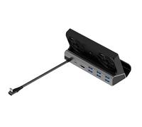Docking Station HDMI-Compatible Dock Console Hub 4K 60Hz USB C Docking Station Gigabit Ethernet 1000Mbps Type C USB 3.0 2.0 PD 100W RJ45 for Steam Deck