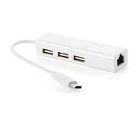Docking Station USB Hub Type-C to Network Card Hub Support Hot Swap Low Power Consumption