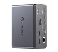 Docking Station,UtechSmart 19 in 1 Quadruple Monitor Laptop USB C Docking Station,USB C Hub Dock 3 HDMI Adapter for MacBook&Windows (3 HDMI,1 VGA,6 USB Ports,100WPD,Ethernet,SD/TF Card Reader,Audio)