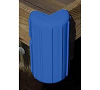 Dockmate Ultimate Corner Dock Bumper Fender | Inflatable Dock Protection | Marine-Grade Vinyl | Stainless Steel Mounting Hardware Included | 8" x 16"