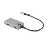 Dockstation Startech 104B-USBC-MULTIPORT Grey 4K Ultra HD Black/Silver