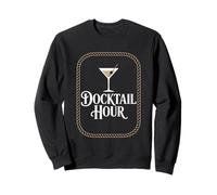 Docktail Hour Nautical Cocktail Lover Sweatshirt