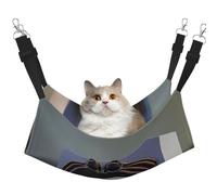 Dockyard, Magic Water Gate Reversible Cat Hammock Hanging Soft Breathable Pet Cage Adjustable Bed for Kitten Puppy or Small Medium