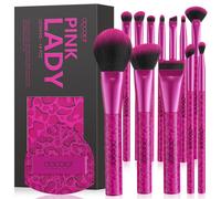 docolor 12-Piece Fuchsia Leopard Print Gift Box