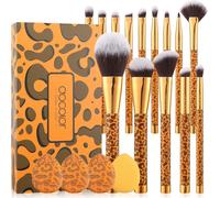 docolor 14-Piece Gold Leopard Print Gift Box