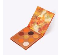 docolor 9-Color Gem Eyeshadow Palette - Orange