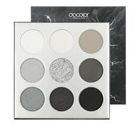 Docolor 9 Colours Black Eyeshadow Palette Shadow Palette Highly Pigmented Mattes Shimmers Naure Smokey Glitter Cream Colorful Powder Waterproof Makeup Palette-Space