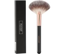 docolor Fan Brush Multi-use Brush For Face Professional Highlighting Blush powder Bronzer Cheekbones Make Up Brushes