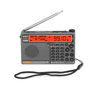Docooler HRD-757 Multi-band Radio FM AM MW SW V.UHF AIR WB Portable Radio APP Control BT TF Music Player SOS Alarm Flashlight Alarm