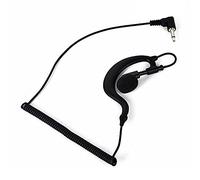 Docooler Soft Ear Hook Earpiece Headset 2.5mm Plug Ear Hook Listen Only Ham Radio Earpiece/Headset HYS TC-617 Receiver/Listen Only Earpiece for 2-Way Motorola Icom Radio Transceivers