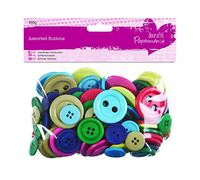 Docrafts 250 g Brights Assorted Buttons