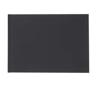 Docrafts Artiste A5 Hardback Landscape Sketchbook 46 Sheets, Black, White Paper, Drawing, Sketching, Doodling, Writing and Scrapbook Designs with Mixed Media, Pen, Ink, Painting and More