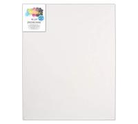 Docrafts Artiste Stretched Canvas, 380gsm, White, 16x20, Triple Primed Single Canvas, Wooden Frame Painting, Artist Supplies for Acrylic Paint & Wall Art, Combine with Paints Set