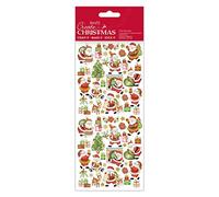 Docrafts Create Christmas Stickers, Craft Embellishments, Card Making, Crafting Supplies