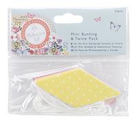 docrafts Papermania Bellissima Mini Bunting with Twine