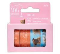 docrafts Papermania Paws For Thought 5m Craft Tape (4 Pieces)