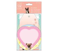docrafts Papermania Paws For Thought Die-Cut Notelets (18 Pieces)