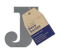 docrafts PMA 356190 Concrete Letter (1 piece) - Bare Basics - J