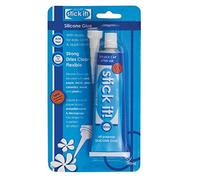 Stick it Silicone Glue Tube, Clear, 80ml, Glue Tube for Home Craft and School Supplies, Craft Glue for Card Making, Scrapbook Accessories and Kids Craft, Glue for Kids and Adults