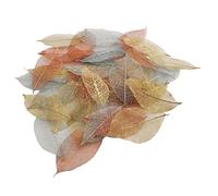 docrafts Skeleton Leaves, Metallic (Pack of 40)