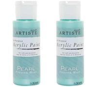 docrafts Speciality Pearlescent Paint (2oz) - Pearl Frosted Mint (Pack of 2)