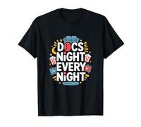 Docs Night Every Night Documentaries Lover Life T-Shirt
